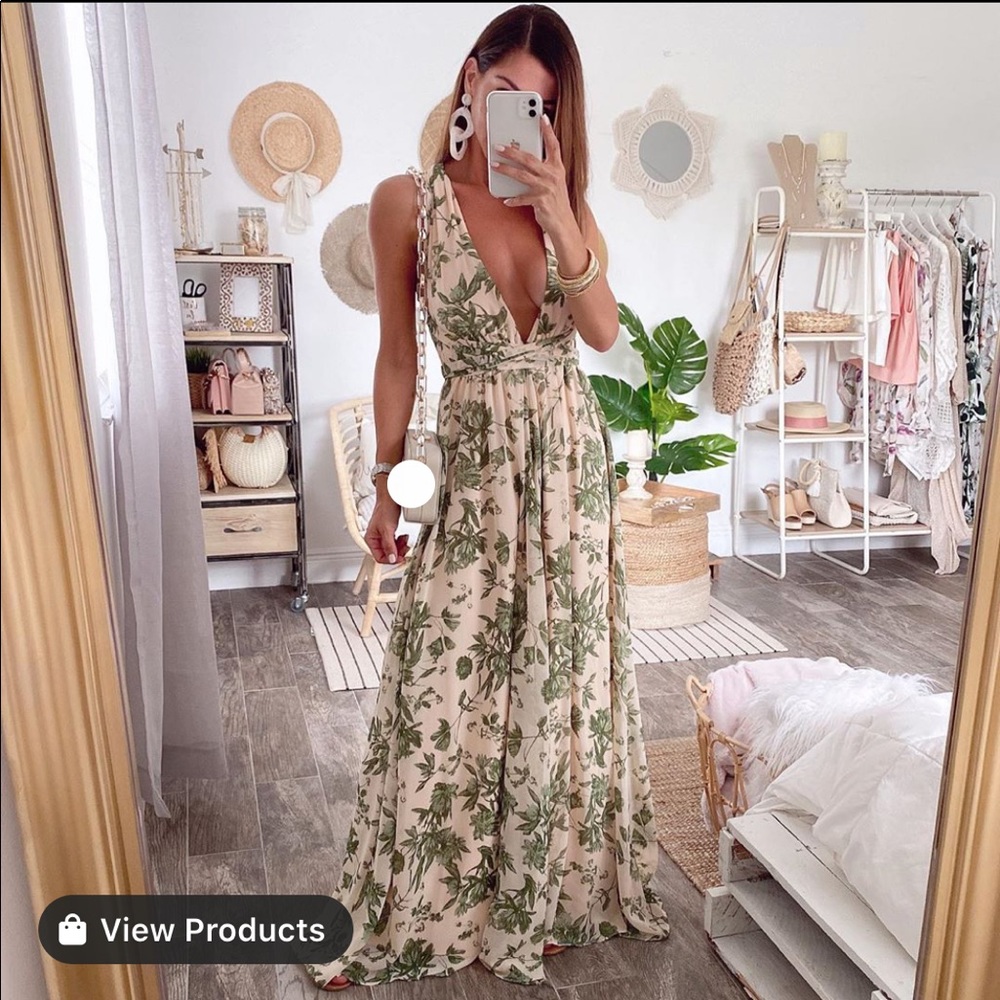 St. Lucia maxi dress